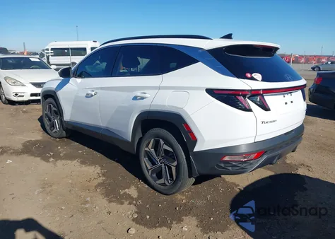 2022 Hyundai Tucson Hybrid Limited z USA, uszkodzony, nr VIN KM8JECA12NU068696